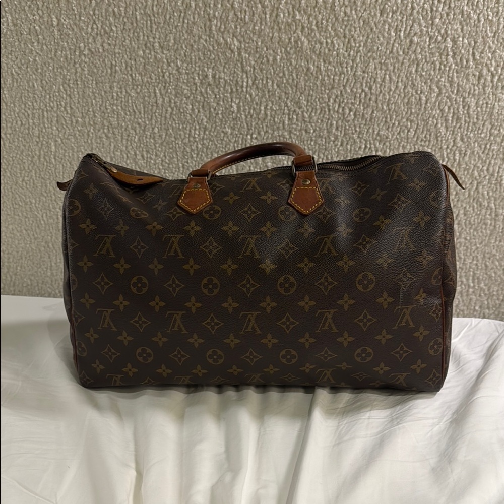 Louis Vuitton Brown Monogram Tote Bag